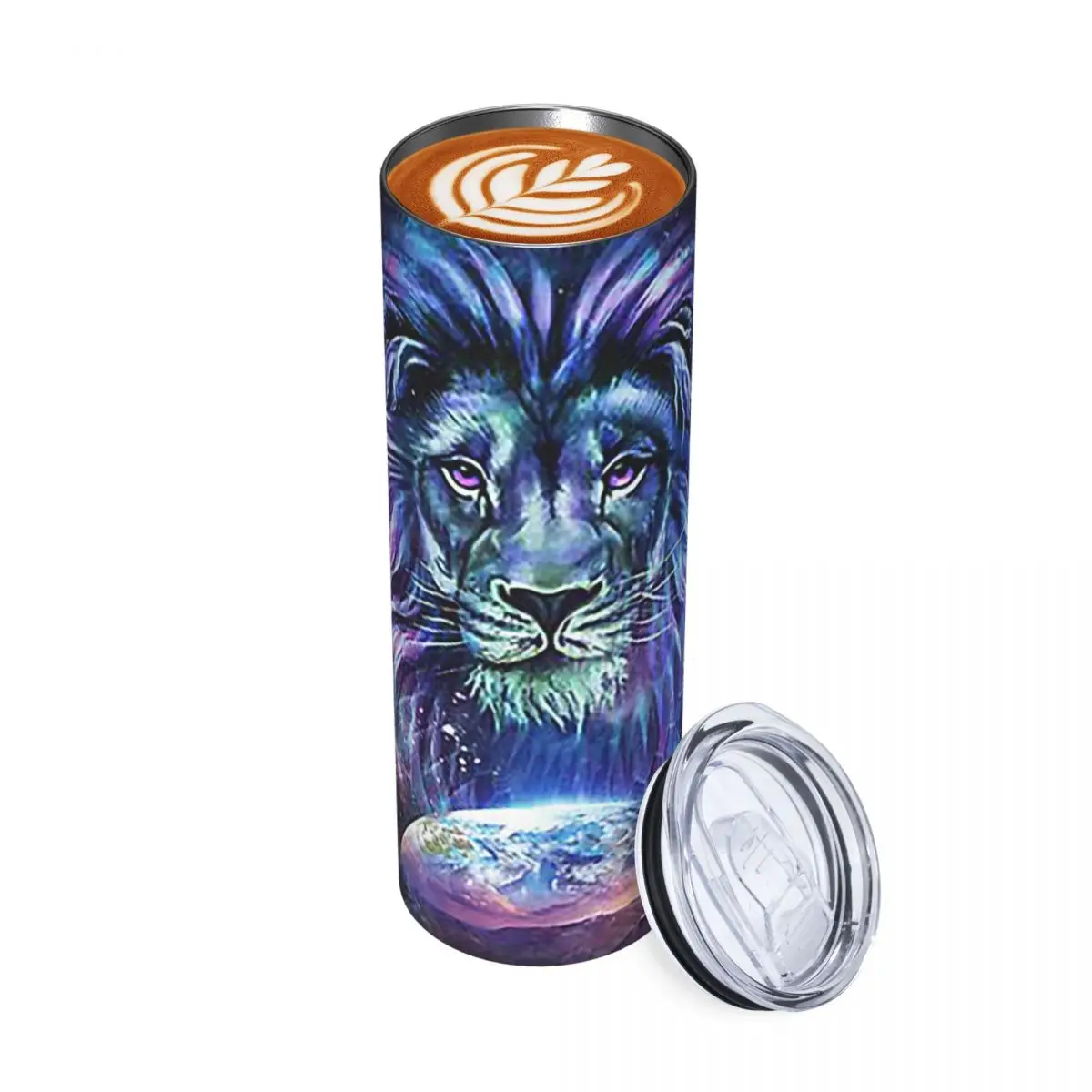 Guardian 1 Stainless Steel Tumbler Vacuum Insulated Mug Thermal Cold Cup Straws With Lid 20oz