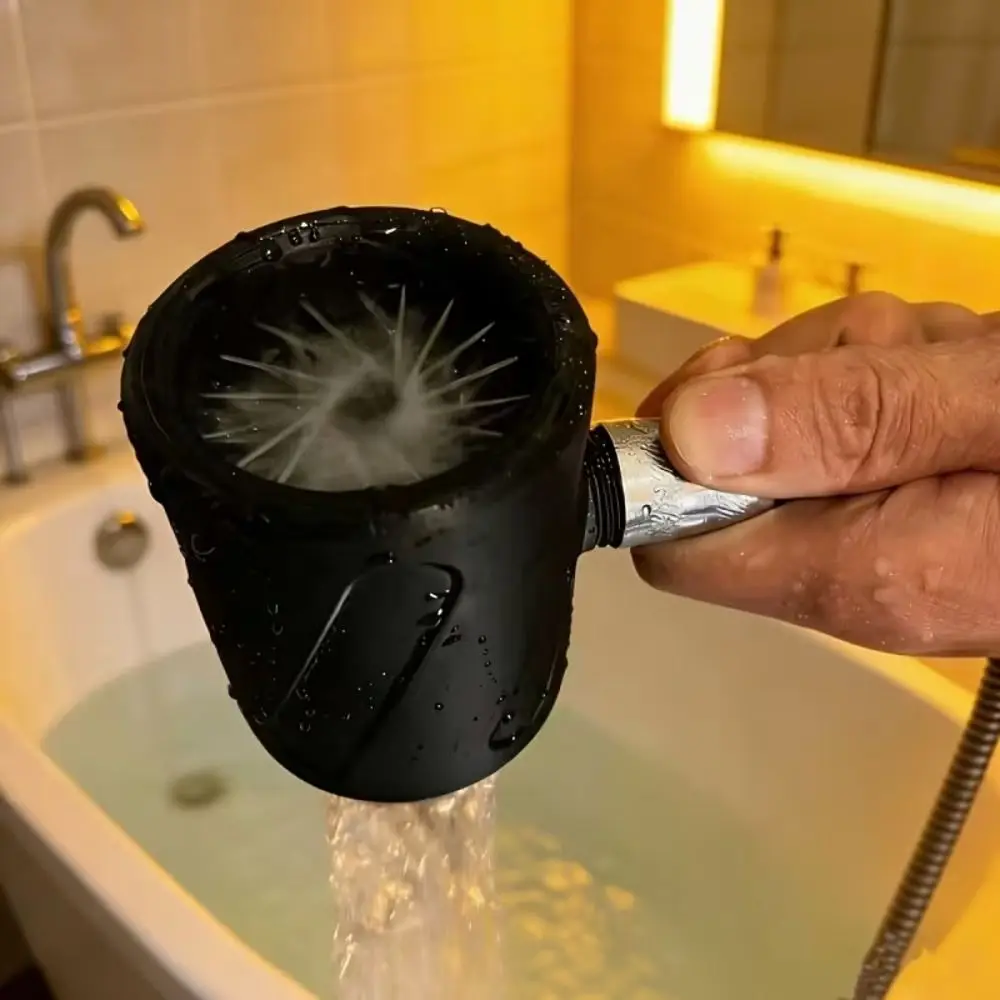 Universal Structure Pressurized Handheld Shower Head Durable Material Creative Appearance High Pressure Shower Sprayer