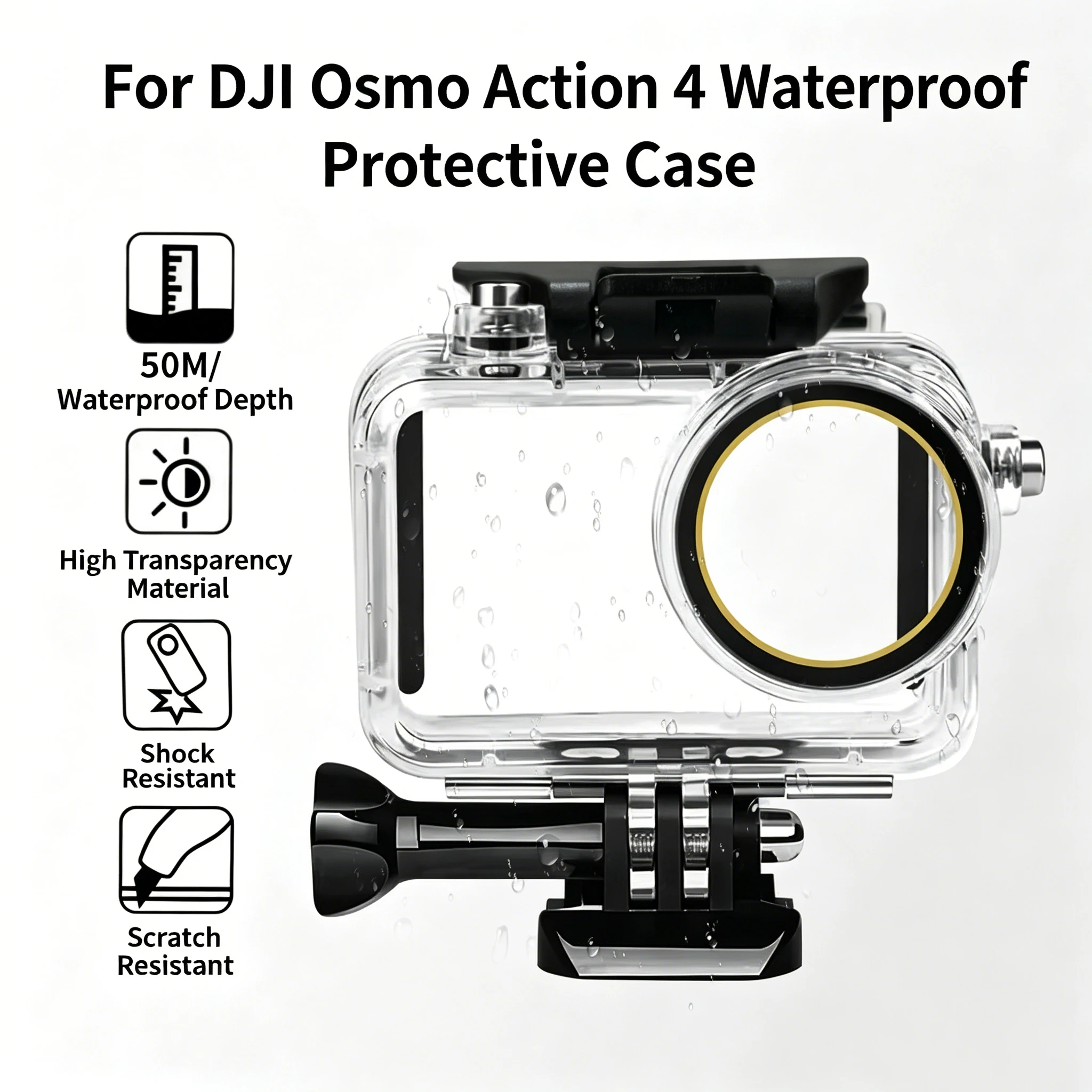 DJI Action 5 Pro/4/3 için 60M  - Lens Case Pouch incelemesi ve fiyatı