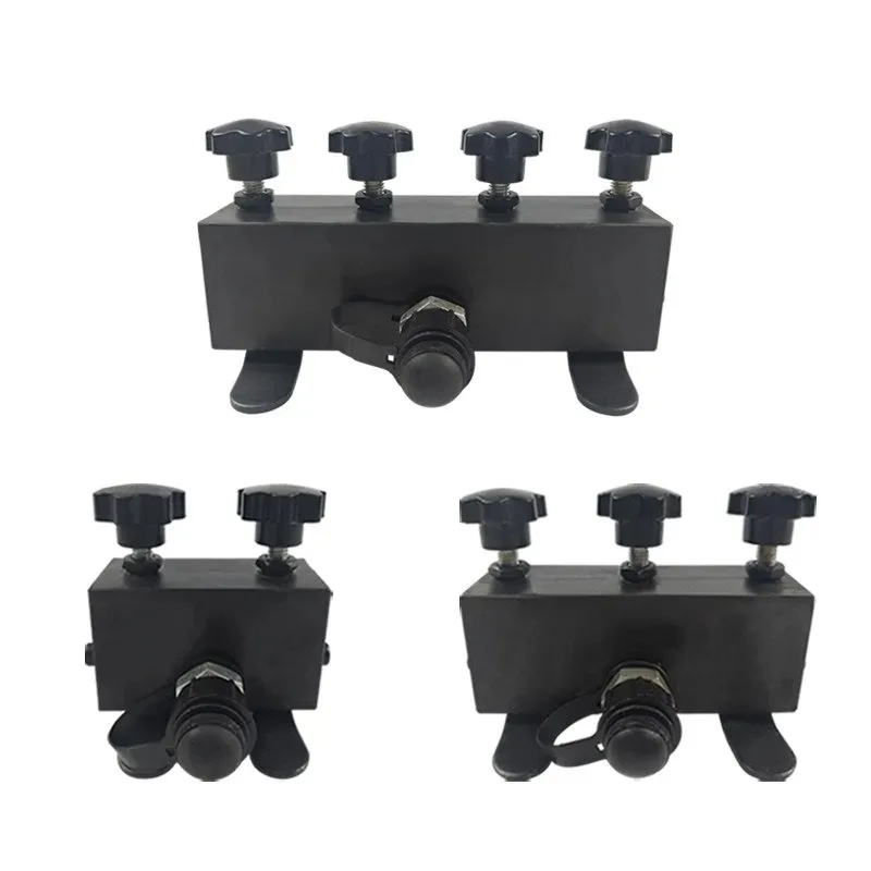 Hydraulic Oil Pump Distribution Valve Two-way Three-way Four-way Oil Circuit Control Diverter Three-position