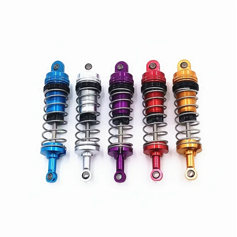 Wltoys 144001 144002 144010 124007 124008 124016 124017 124018 124019 4pcs Metal Shock Absorber RC Car Upgrades Parts