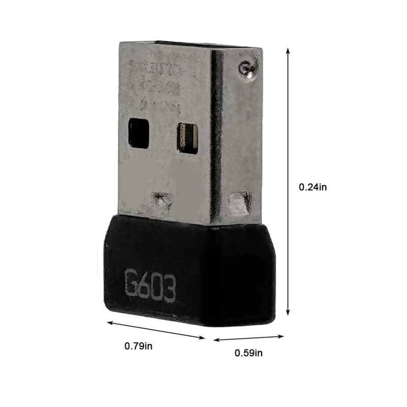 G603 محول استقبال الماوس اللاسلكي USB دونغل محول استقبال لاسلكي-ABVP #5