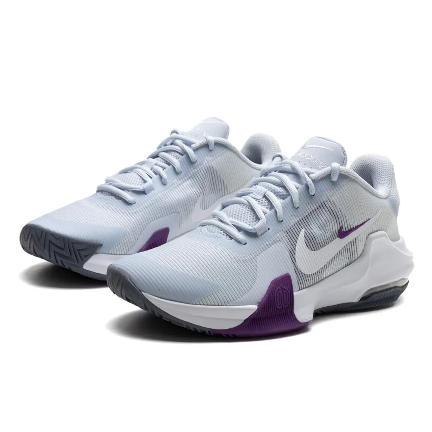 

Мужские баскетбольные кроссовки Nike Air Max Impact 4 Versatile Comfort Low-Top, белые, DM1124-010