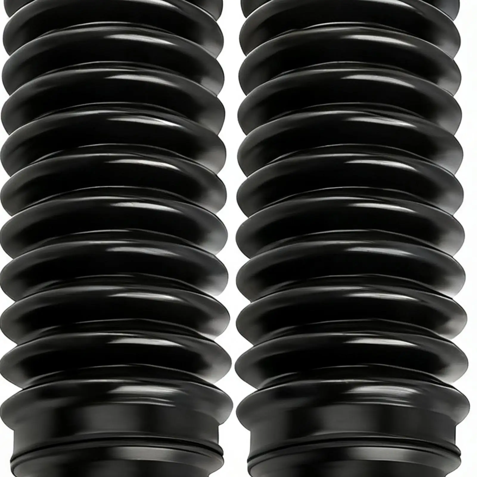 Kit de inicialização de cremalheira de direção de carro, 2 peças, à prova de poeira, universal, suprimentos automotivos, cremalheira de direção, capa contra poeira para suv, rv, veículo, inverno frio