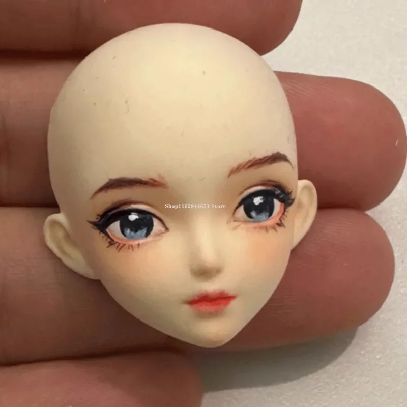 Girl Silicone Face Mold 2.5/3 Dimensional Proportional To Ultra Light Clay Mold DIY Polymer Clay Baby Face Decorative Modeling