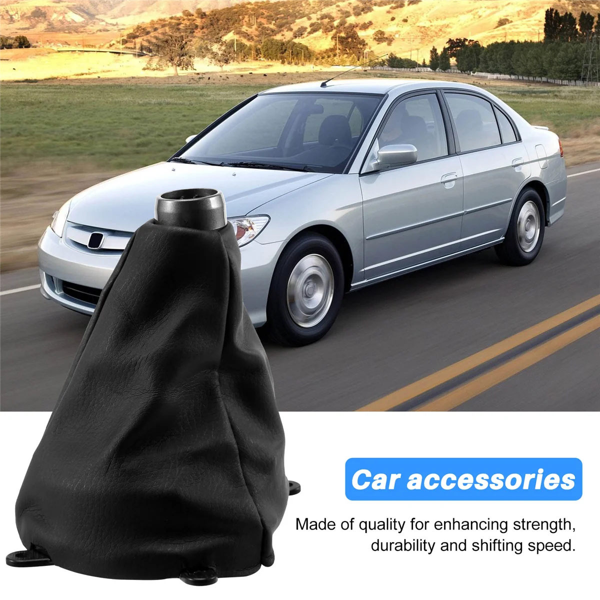 บูทกันฝุ่นหนังเปลี่ยนเกียร์แบบแมนนวลสำหรับรถยนต์2006 2007 2008 2009 2011 2010