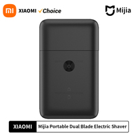 Xiaomi Mijia Electric Shaver Dual Cutter Blade Reciprocating High-Speed Motor Magnetic Suction IPX7 Waterproof Portable Razor