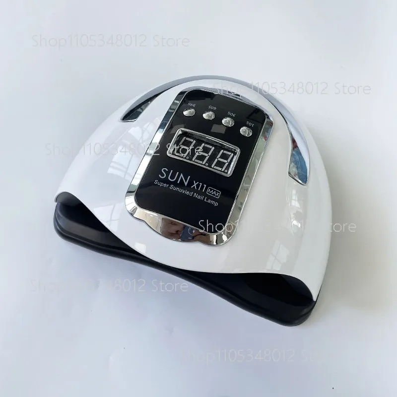 New 280w SUN X10 Max UV LED Nail Lamps Dryer For Gel Polish Manicure LCD Screen Fast Curing Nail Dryer Machine