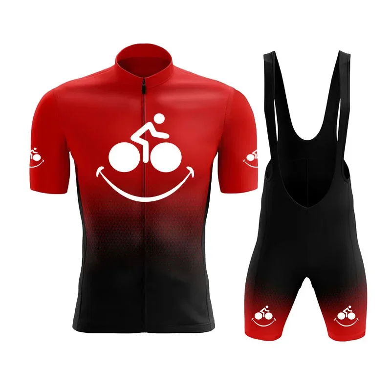 

Funny Cycling Jersey Set 2023 Men Short Sleeve Cycling Clothing MTB Bike Uniform Ropa Maillot Ciclismo Summer Road Bicycle Wear