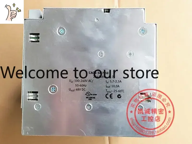 Оригинальный импортный блок питания CACN-3A-7-10 2247684 48VDC 10A