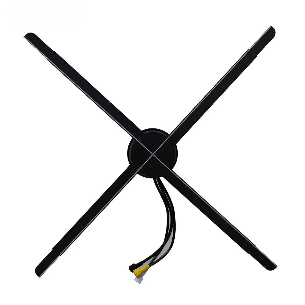 Hologram 3D Led Fan Image Holographic Fan 80Cm 3D Fan Hologram Projector 3D Hologram Outdoor Advertising For Events