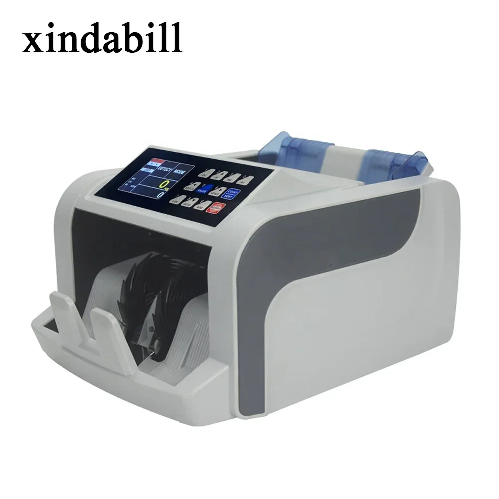 2025/2820T2 TFT Display Money Counting Banknote Calculator Iraq Dinar Ghana Cedis Fake Cash Detector Bill Counter