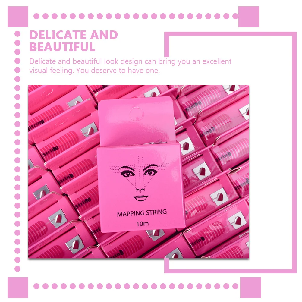 أداة مكياج مسطرة الحواجب الموثوقة للرسم والشم الدقيق، سهلة الاستخدام والحمل، مسطرة حواجب بتصميم جميل #5