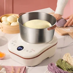 5L Dough Mixer Intelligent Dough Kneading Machine Cook Machine Automatic Mixing Machine Constant Temperature Noodle Machine