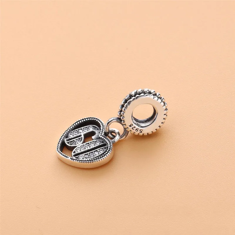 Fit Original Pandora Charms Bracelet 925 Sterling Silver friend queen 21 40 50 60 Pandora Charm Bead DIY Jewelry Making Berloque