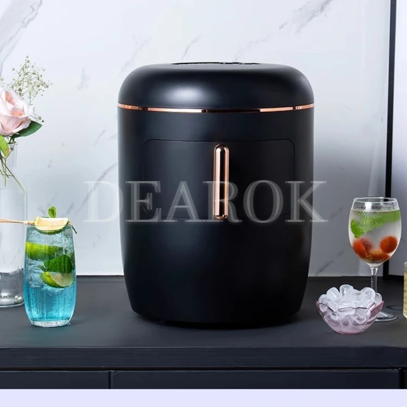 Ice Machine Dual Function Ice Maker and Water Dispenser  Perfect for Office and Home Use  2.3L   2 Kinds  Ice Size