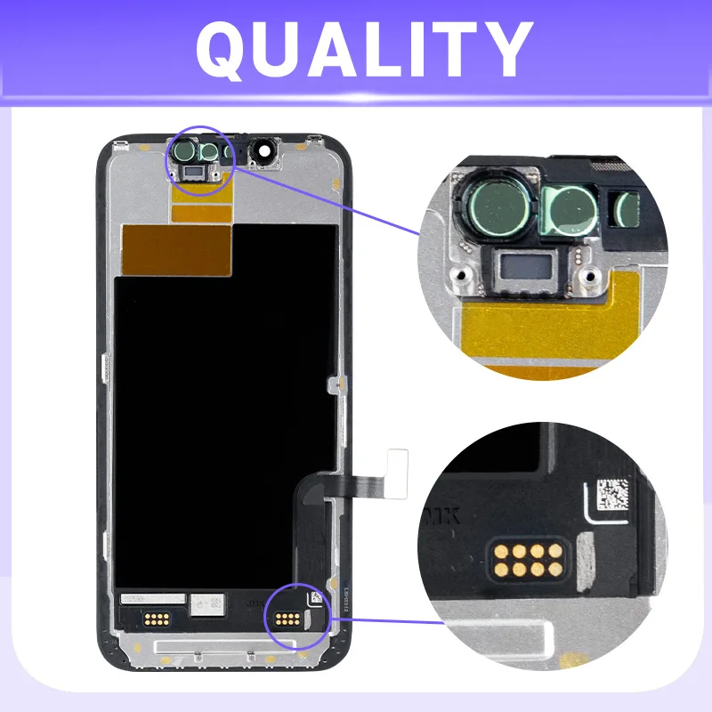 AMOLED Quality For iPhone 13 mini Display With 3D Touch Screen Digitizer Panel 100%Test For iPhone 13 MINI LCD Replacement Parts