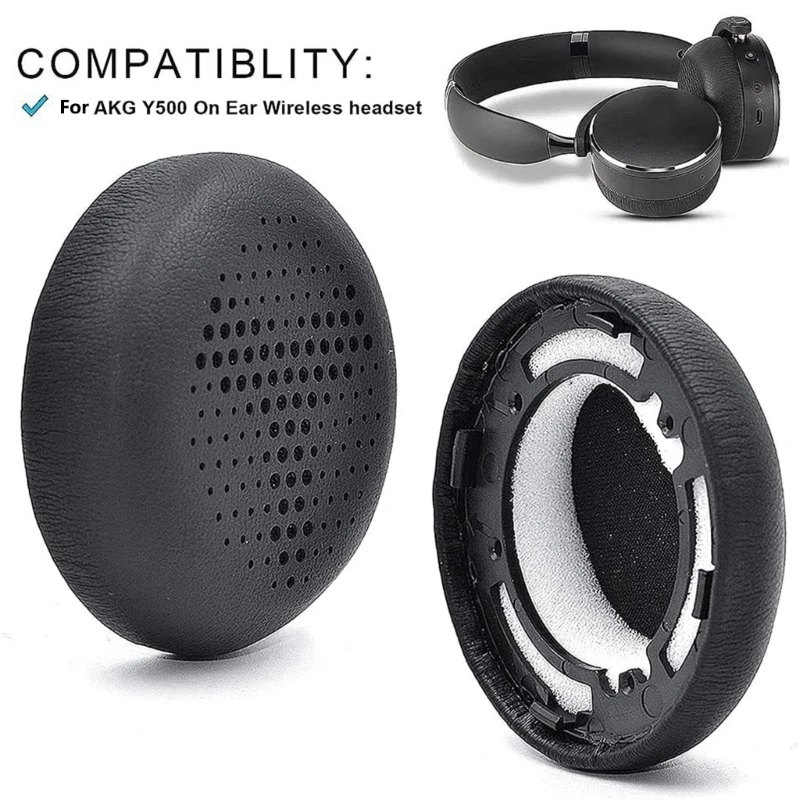 Breathable Earpads for AKG Y500 Headphone Ear Cushions Elastic Earpads Headphone Memory Sponge Sleeve Ear Pads