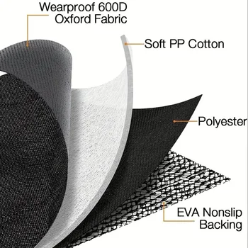 Pokročilý polštář na autosedačku, ochranný potah na zadní sedadlo, vodotěsný potah na lavicové sedadlo, protiskluzový potah na zadní sedadlo pro většinu automobilů, nákladních automobilů, SUV, černý 10 nejlepší prodej Potahy sedadel Toyota Harrier - №5