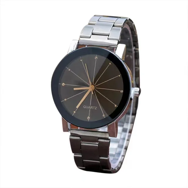 2023 Foreign trade fashion new male sports quartz watch steel belt calendar luminous male watch wholesale