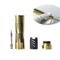 Portable Hellvape Trishul V2 Electric Soldering Iron Brass Mechanical Rod 510 thread Welding Repair Tools DIY Heating Tool Pen