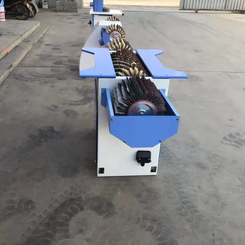 3 Heads Flex Trim Wood Floor Polishing Machine for Woods Panel Furniture