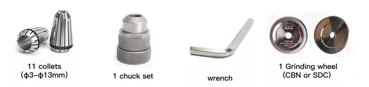 TX-Y6B Высокоточный шлифовальный станок для небольших резаков, простая в эксплуатации точилка с компонентом сердечника двигателя