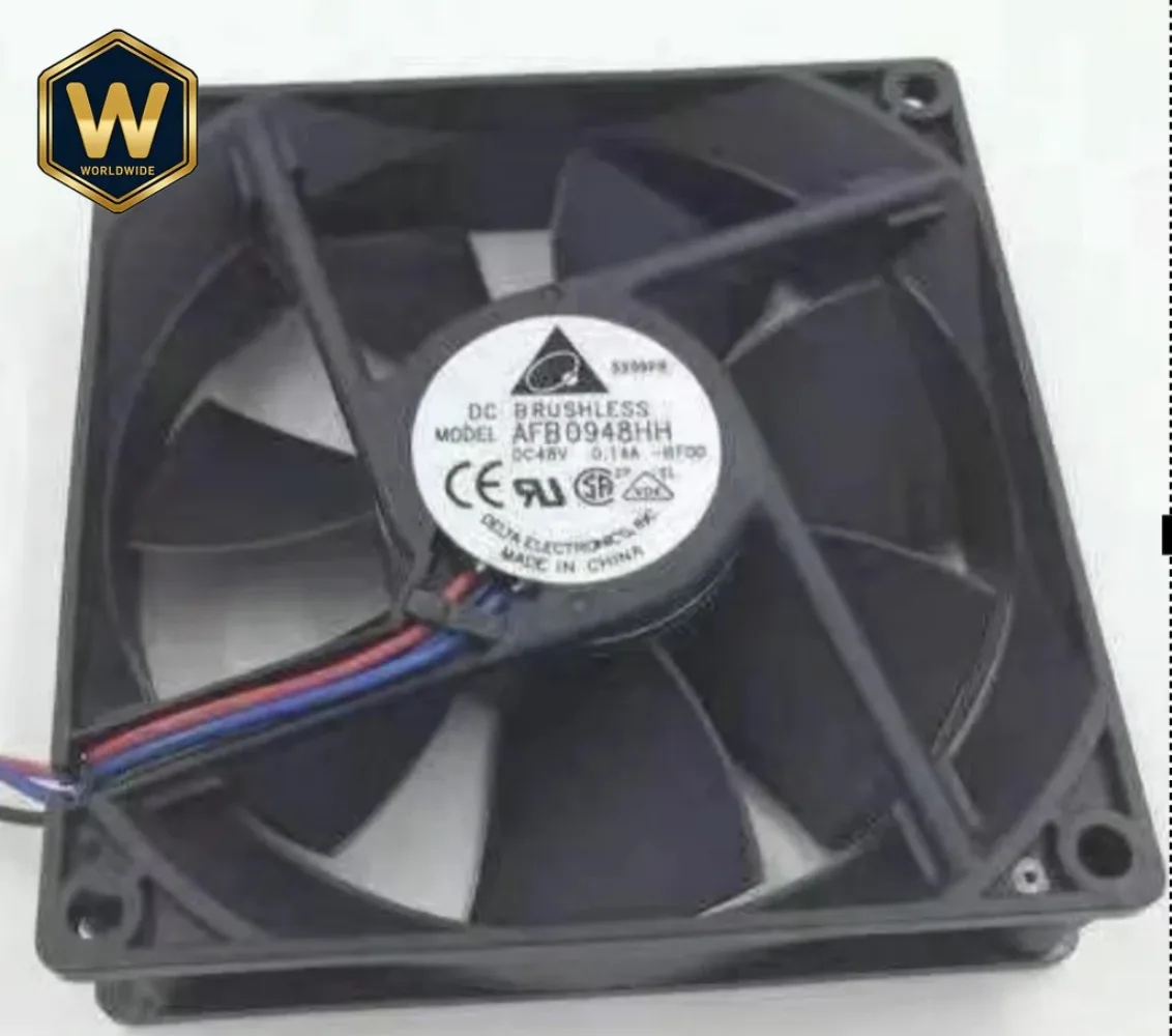 

Вентилятор охлаждения SX для Delta AFB0948HH 9025 48В 0.14А 9см 90*90*25мм для серверных шасси и инверторов