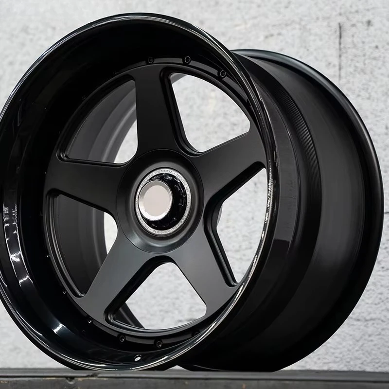 OEM 18 19 21 20 22 24 Inch Forged Alloy 5 Spokes Deep Dish Wheel Car