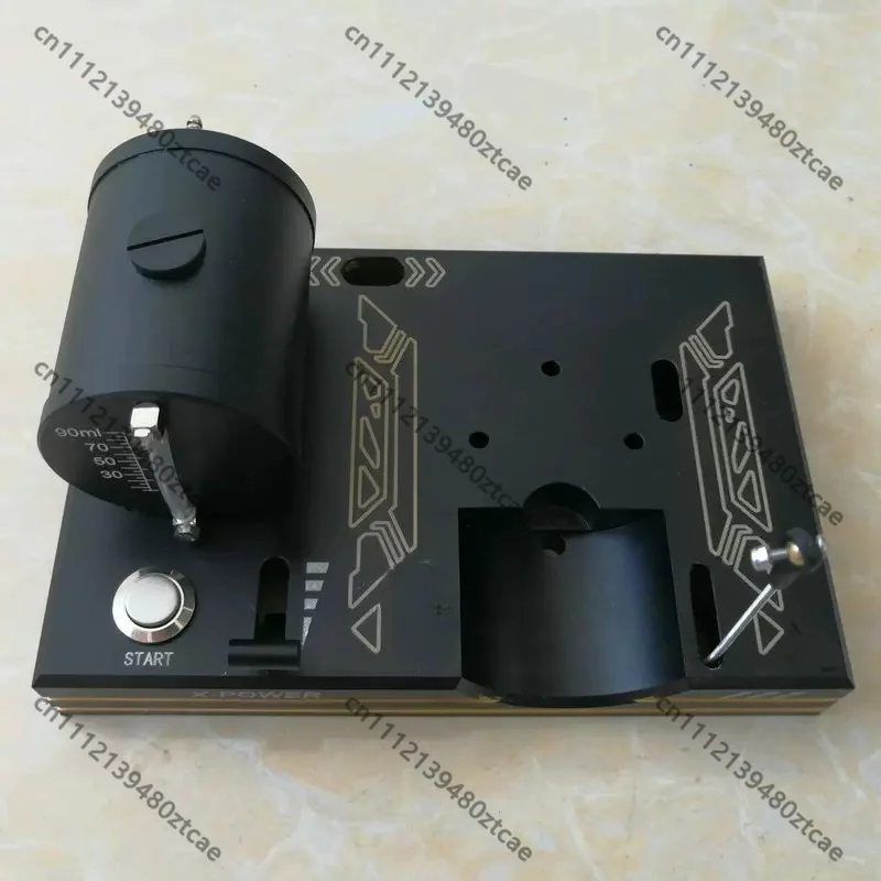 Image 6: Base de réglage CNC en aluminium pour moteur RC à méthanol quatre temps, support de réparation pour pièces de modélisme