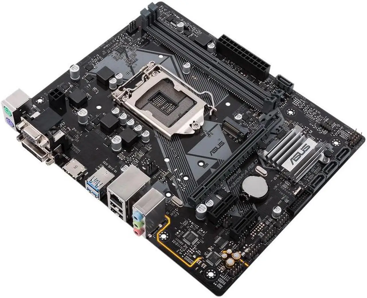 ASUS PRIME H310M-A R2.0 Motherboard LGA 1200  DDR4 64GB PCI-E 3.0 M.2 USB3.2 Micro ATX  support For 10th gen Core i5-9400F cpu