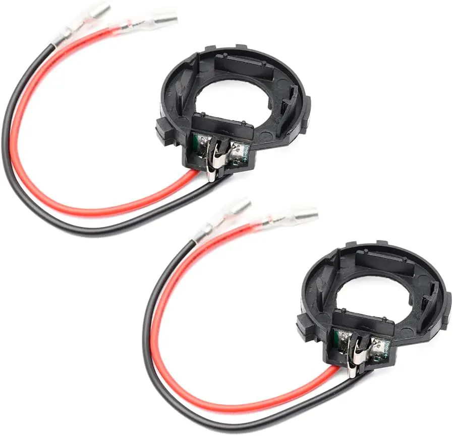 

LED LIGHTING H7 LED Adapter Headlight Bulb Holder Retainer Clip fit for VW Golf MK6 MK7 Jetta