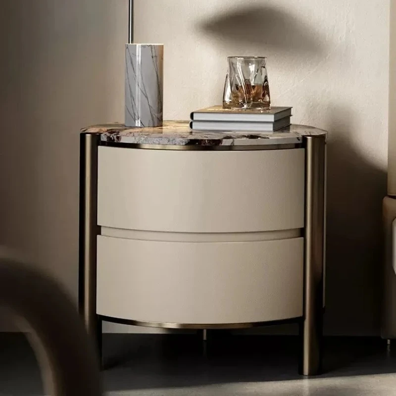 

Прикроватные тумбочки X-S Tianshan Twilight Snow Luxury Stone: Домашняя мебель класса люкс с мраморной столешницей