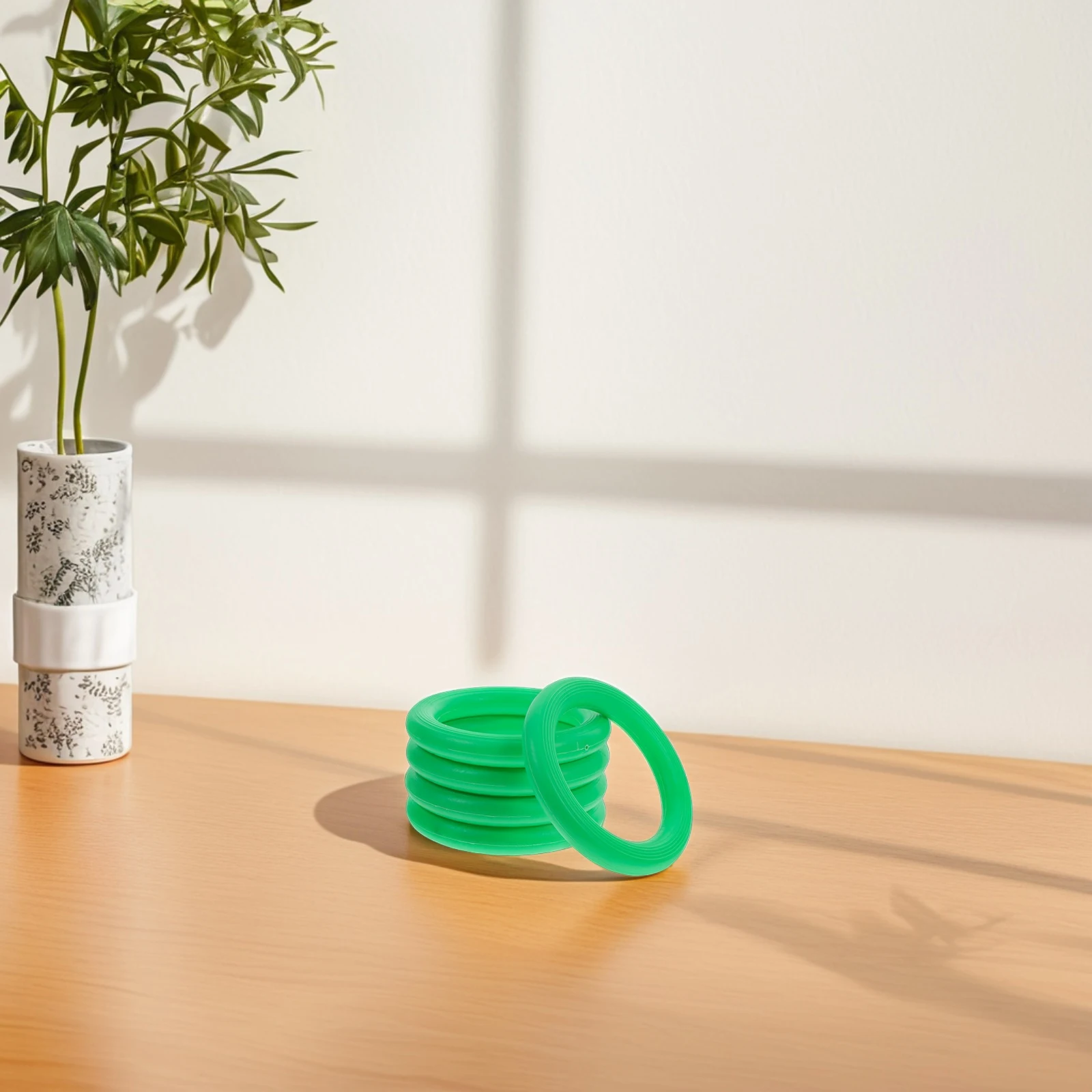 

5 Pcs Watermelon Retainer Display Ring Fruits Circle Cantaloupe Fixing Rings for Non-slip