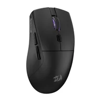 Ratón inalámbrico para juegos Redragon M618 LIT, ratón óptico ergonómico de 10000 DPI con 6 botones programables