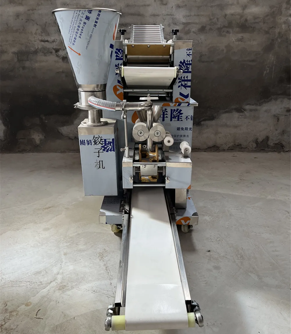 Máquina Automática para Hacer Samosas de Acero Inoxidable 110V/220V, 3000-7000 Piezas/H, Máquina para Hacer Curry Puff para Guarderías