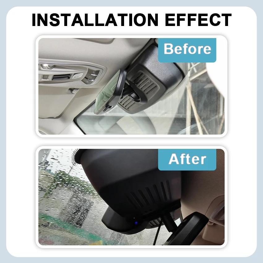 Easy to install DashCam UHD 4K 2160P Car Dvr For Great Wall TANK 300 2021-2023,Night Vision Video Recorder,WIFI＆APP Control