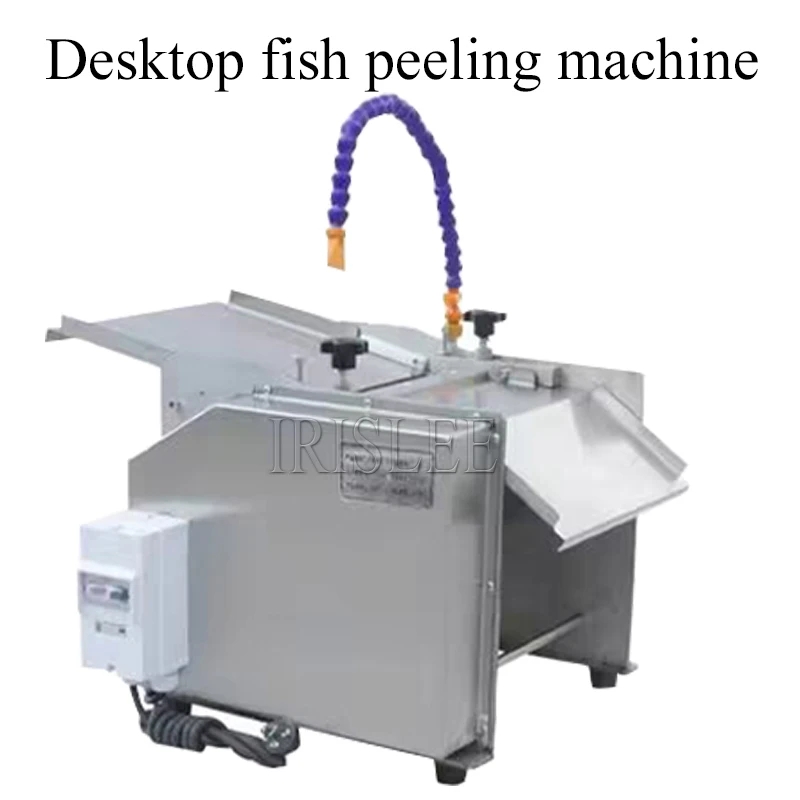 

Stainless Steel 1500kg/H Electric Salmon Fish Skin Peeling Skinner Machine Small Fish Tilapia Catfish Skinning Removing Machine