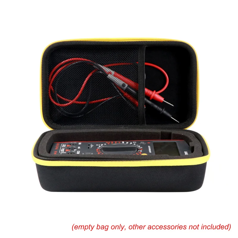 Multimeter Storage Case Carrying Storage Bag for Multimeter Protective Hard Case Replacement for Fluke F117C/F17B+/F115C