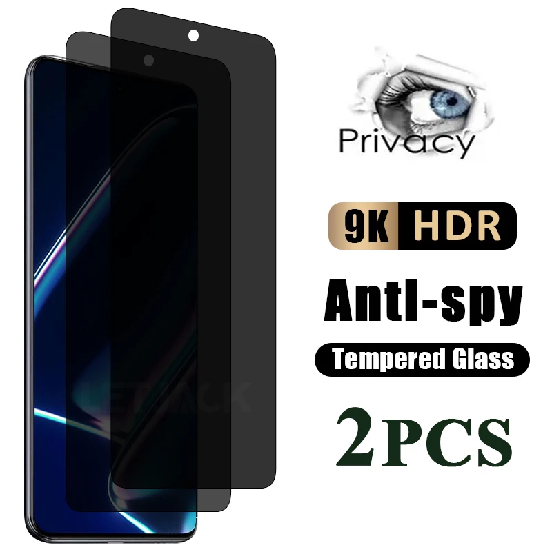 

2Pcs Privacy Screen Protector For Realme GT Neo 5 SE 3T 2T C55 C53 C51 Anti-Spy Glass For Realme Narzo 60 N55 N53 50A 50i Prime