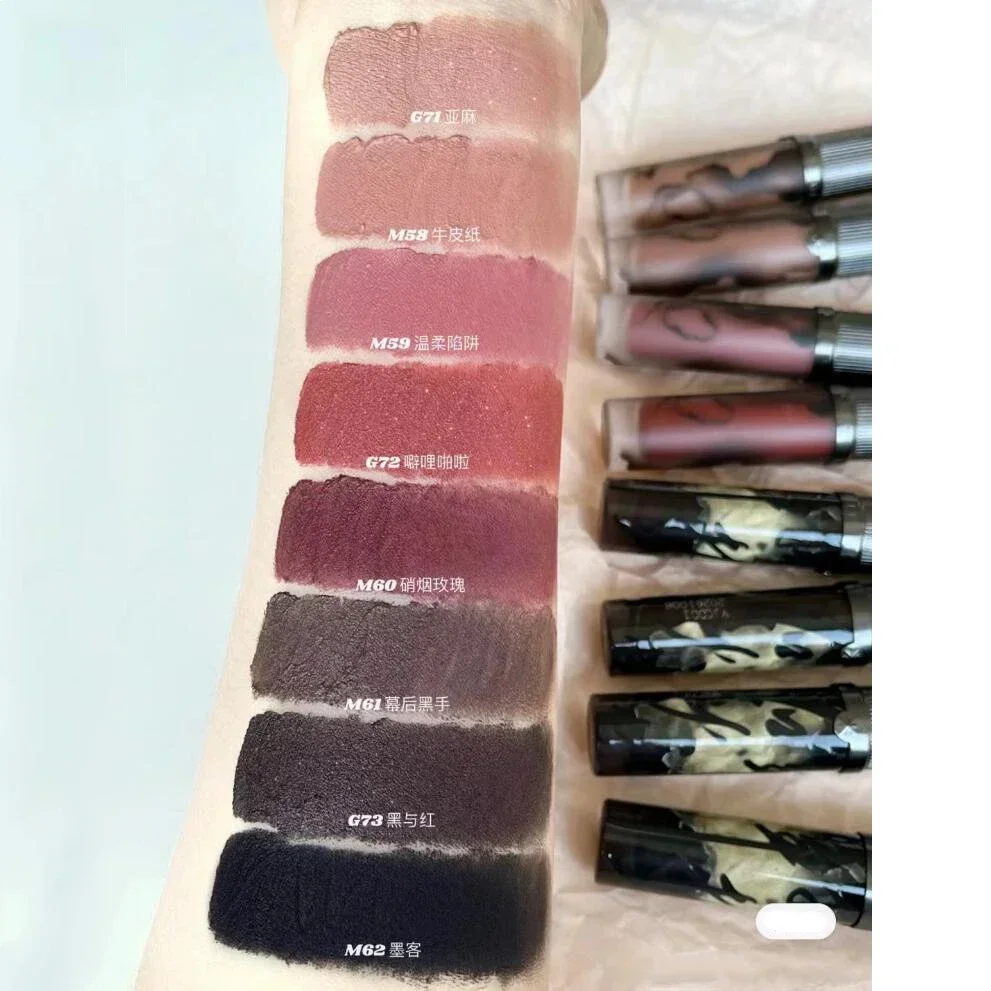 Girlcult Velvet Matte Batom Líquido À Prova D 'Água de Longa Duração de Secagem Rápida Copo Antiaderente Nude Lip Stain Vegan Lip Gloss