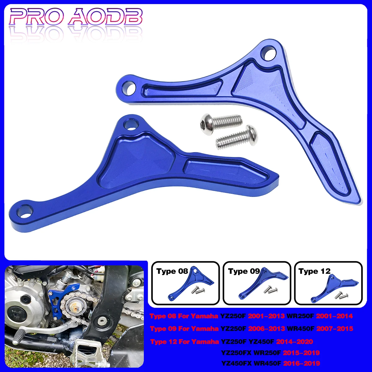 

Sprocket Cover Guard Case Saver For Yamaha YZ250F WR250F WR450F YZ250FX YZ450FX WR YZ 250F 450F 2001-2020 Motocross accessories