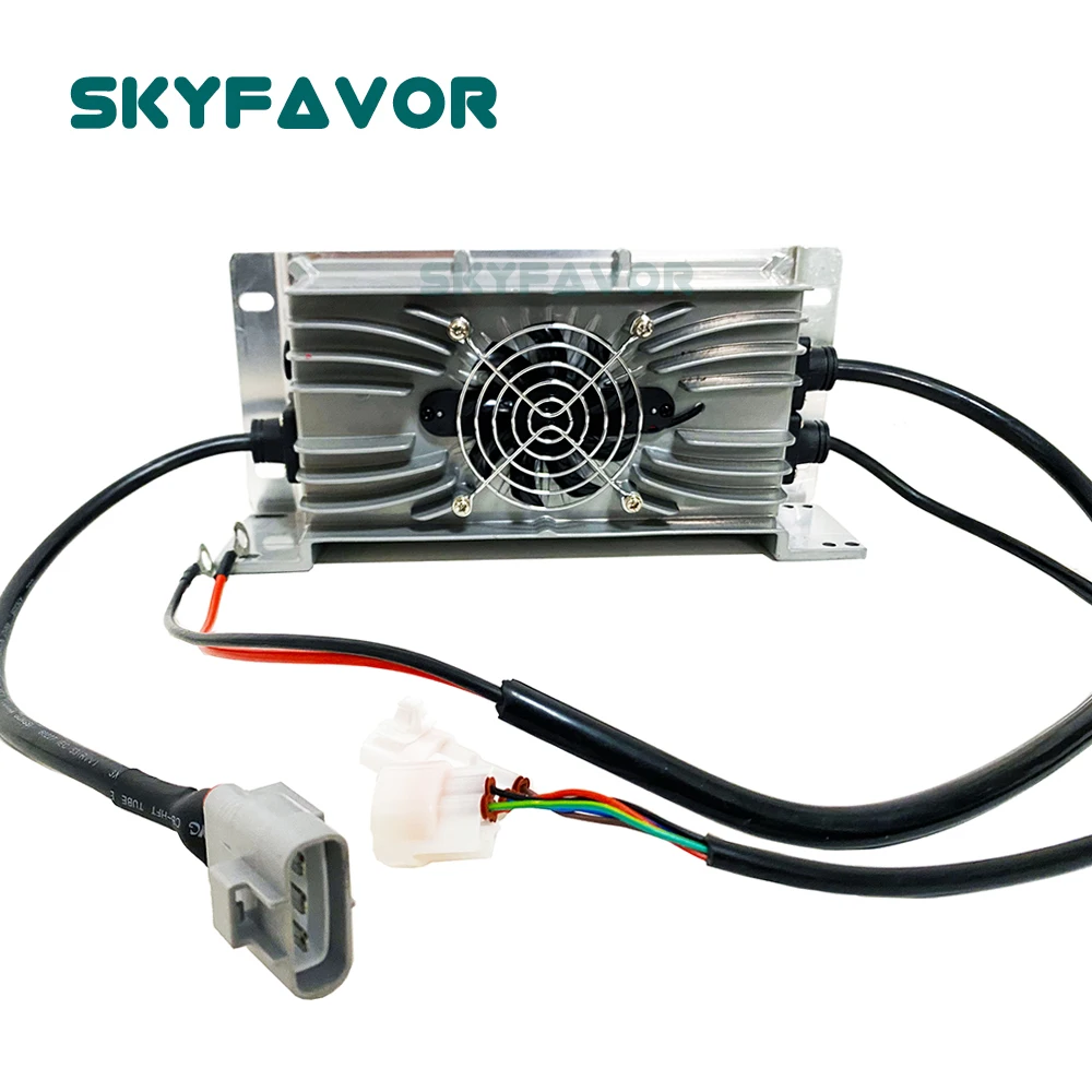 Pengisi Daya Baterai 60V Tahan Air Tahan Debu Profesional Kustom 60V 15A Pengisi Daya Baterai 60 Volt Otomatis Cerdas Cepat