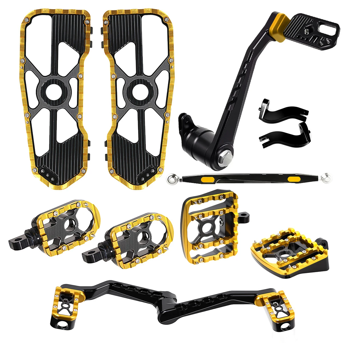 Voor Achter Vloerplanken Voetsteun Shifter Remarm Hendel Kits Voor Harley Touring Street Road Glide FLHX FLHR FLTR 2014-2025