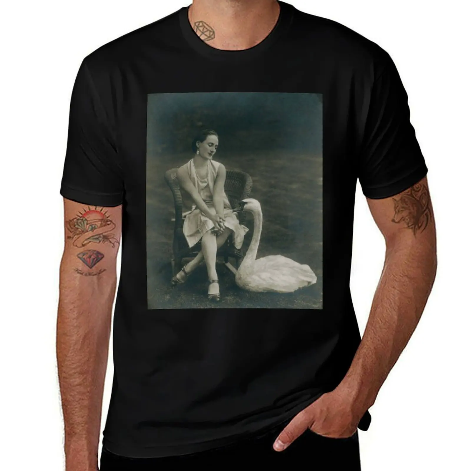 

Anna Pavlova T-Shirt Basic Simple Casual Short Sleeve Tee