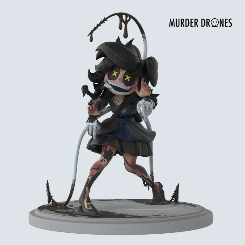 

Дроны убийства Cyn AniMEGAZ, аниме-фигурка, оригинальная Коллекционная модель из ПВХ, новый злодей, милая игрушка, кавайный подарок, украшение для рабочего стола