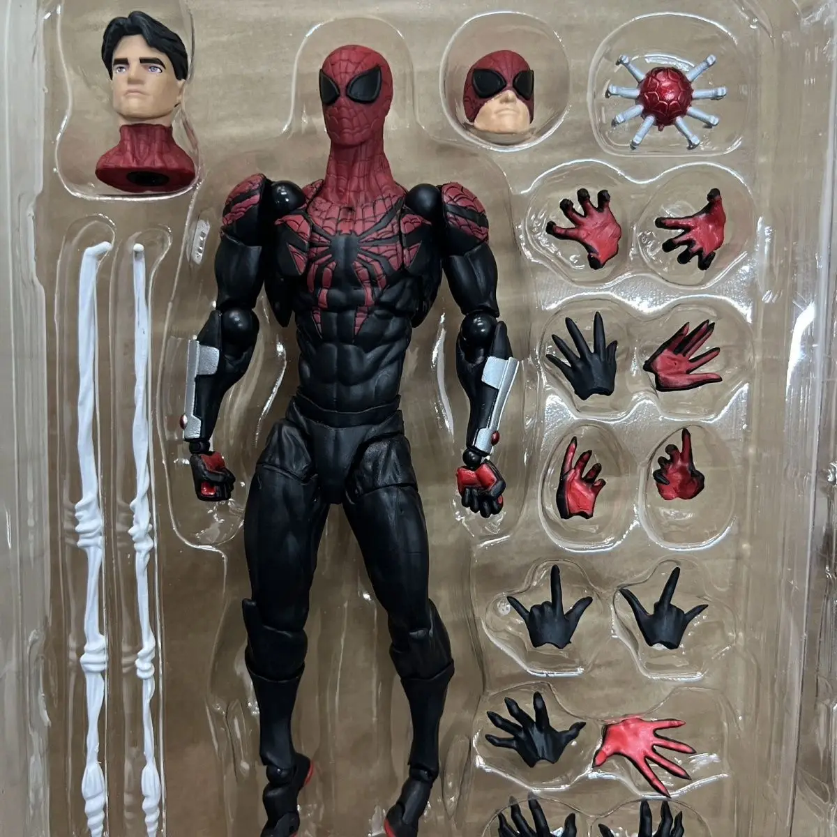

Mess Toys Superior Spider Man Ultimate Neighbor Kaine Peter Parker Messtoys Spiderman Action Figure Model Gifts Toys