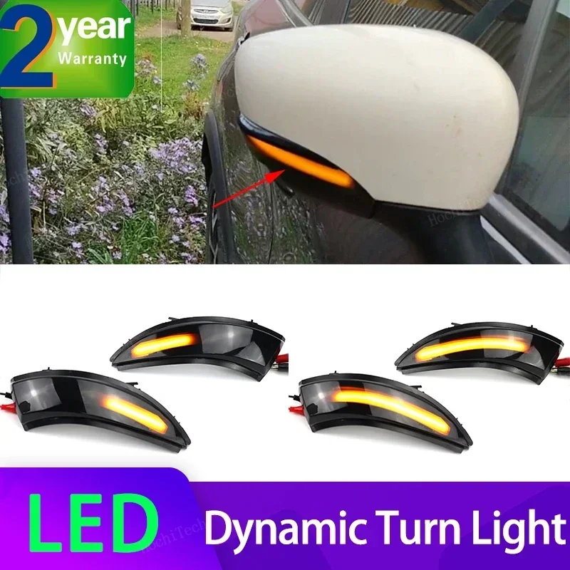 Car Side Mirror Blinker Indicator Lamp LED Dynamic Turn Signal Light for Renault Captur Samsung QM3 Kaptur Clio IV Lutecia Zoe