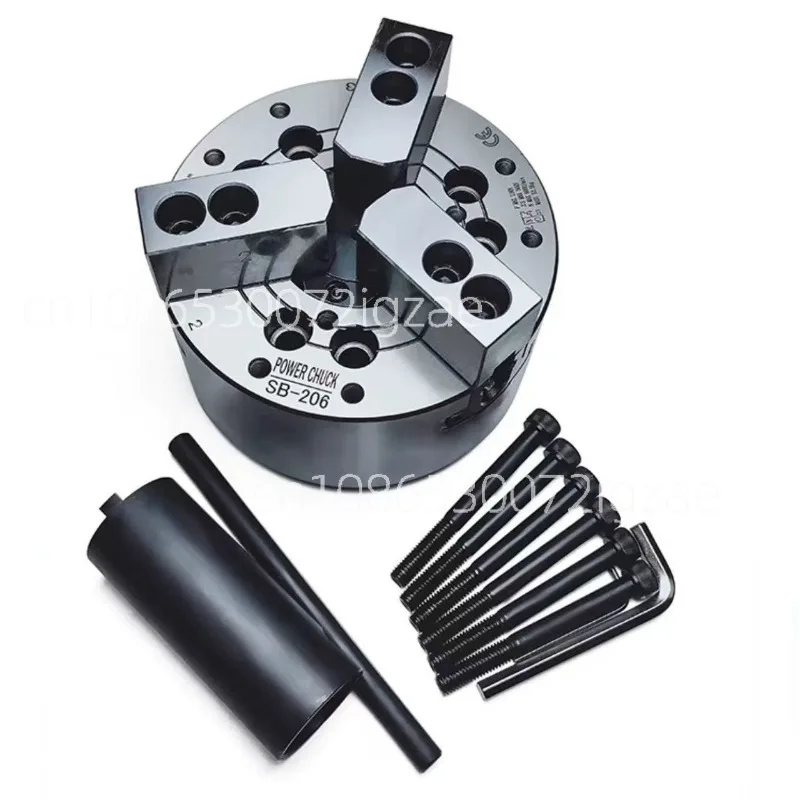 

SB-204 SB-205 SB-206 Hydraulic Chuck Oil Pressure Three-jaw Hollow Hydraulic For Mechanical CNC Lathe