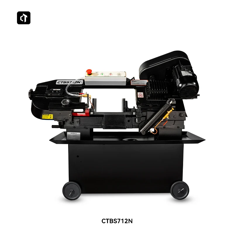 CTMACH CTBS712N Adjustable 0-45 Degree Metal Cutting Mitering Band Saw Vertical Horizontal Metal Band Saw Metal Bandsaw